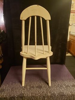 Small antique child's chair