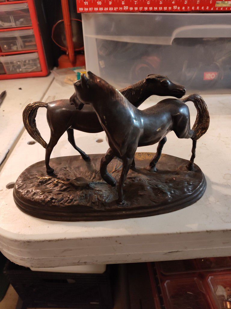 Solid Bronze Vintage Horse 1886 
