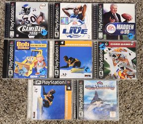 Ps1 Video games for trade