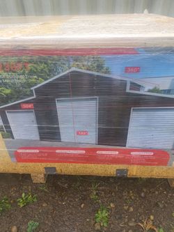 42x30 metal building no doors included