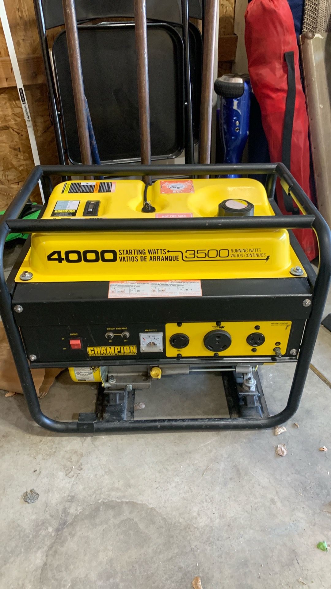 Champion 4000 Generator
