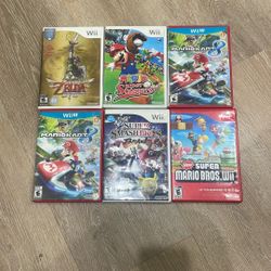 Wii/WiiU Games 
