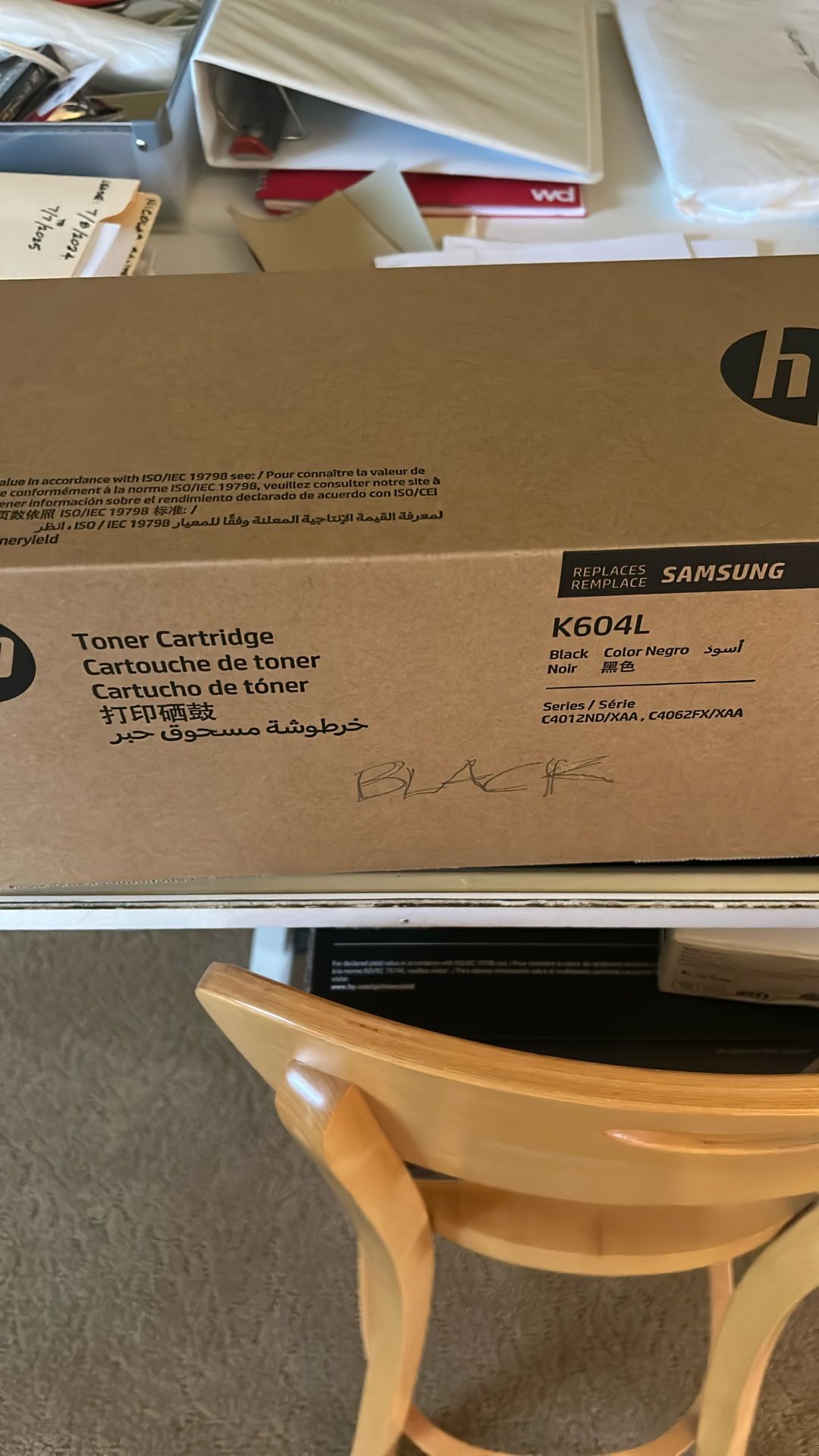 HP Toner Cartridge K604L