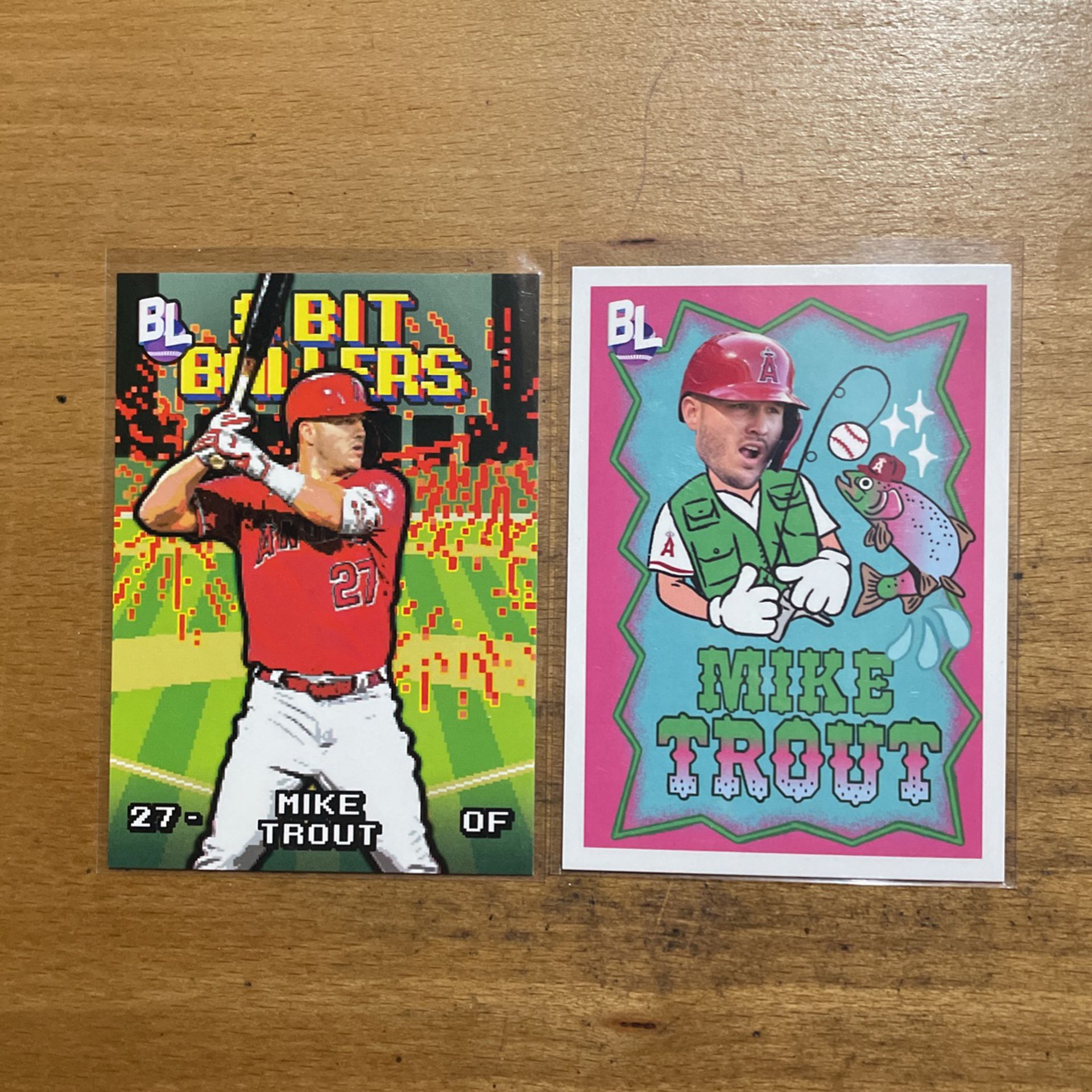2023 BIG LEAGUE MIKE TROUT 2 CARD LOT for Sale in St. Louis, MO - OfferUp