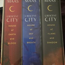 New in package- Crescent City Hardcover Box Set