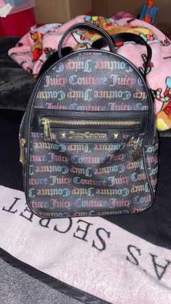 Juicy Couture Leather Backpack Purse 