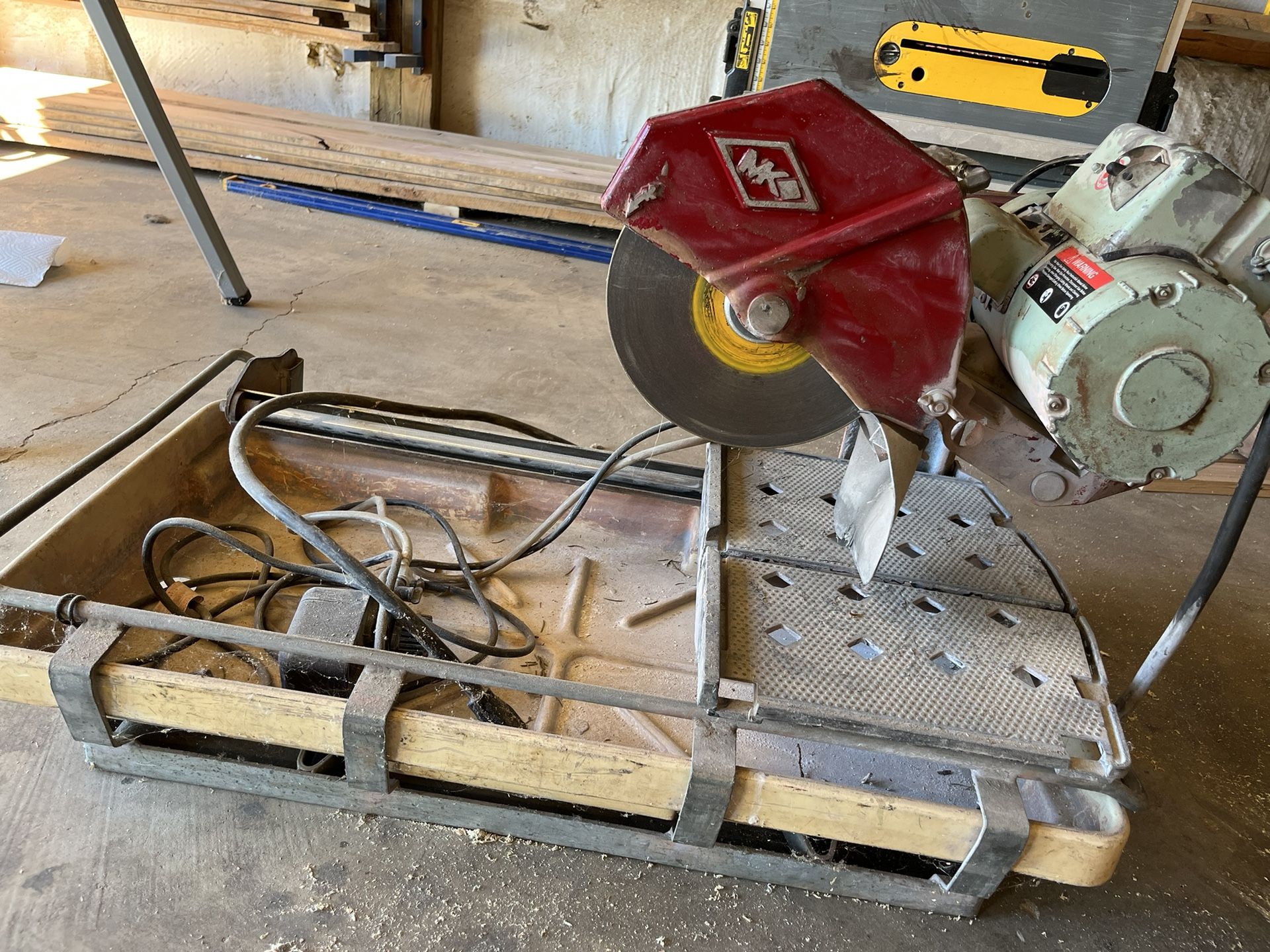 Wet Saw