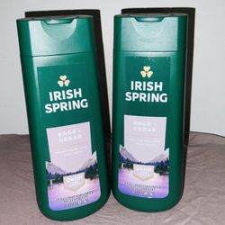 Irish Spring Sage And Cedar Body Wash