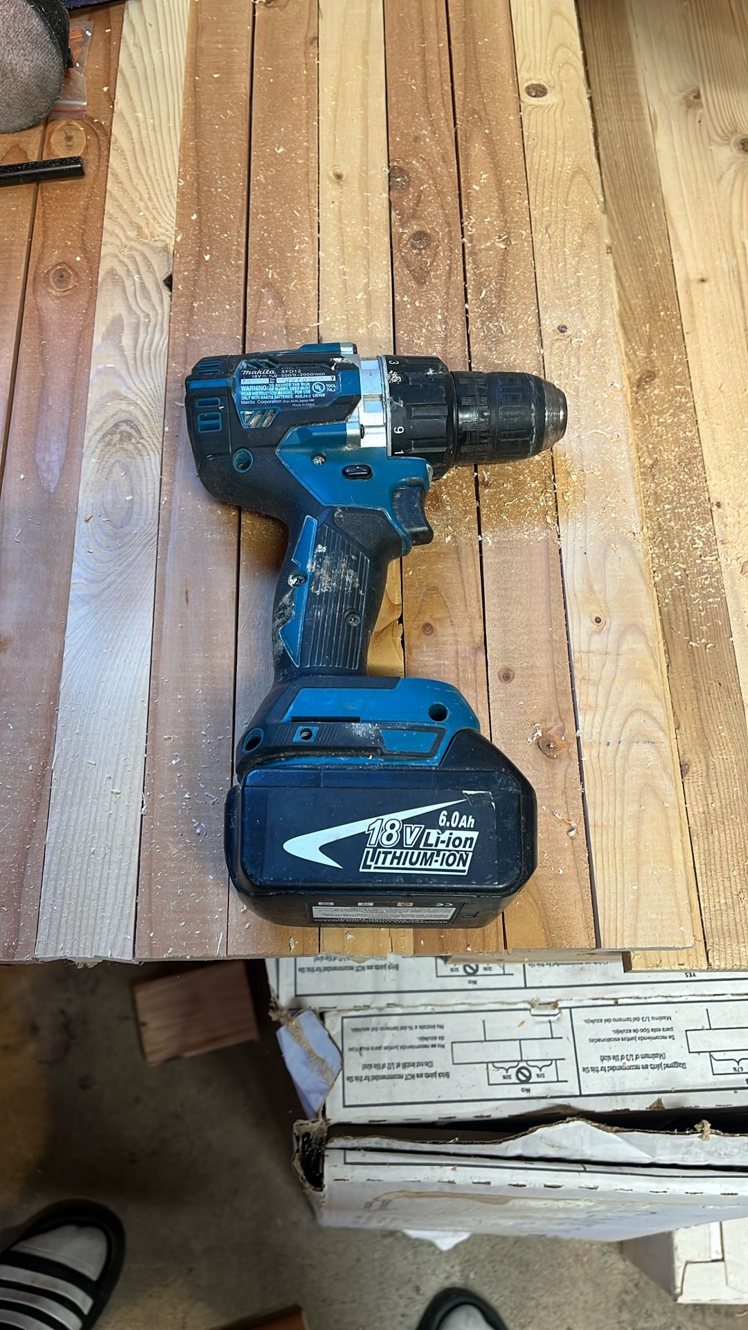 Makita Brushless Drill With Battery