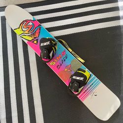 Sims Switchblade Snowboard Vintage 1988