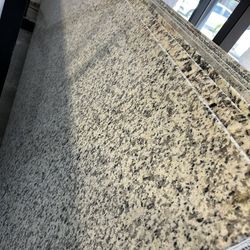 Prefab Granite Countertop 112x26 One Piece Left $179 (installation available)