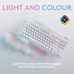 Logitech G715 Wireless Mechanical Gaming Keyboard Cloud Pastel (GX Brown Switches)