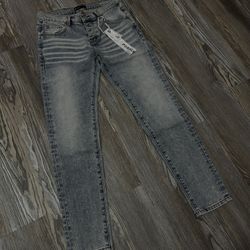 Light Blue Purple Brand Jeans Size 32