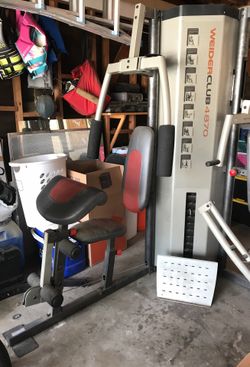 Weider club 4870 exercise chart outlet