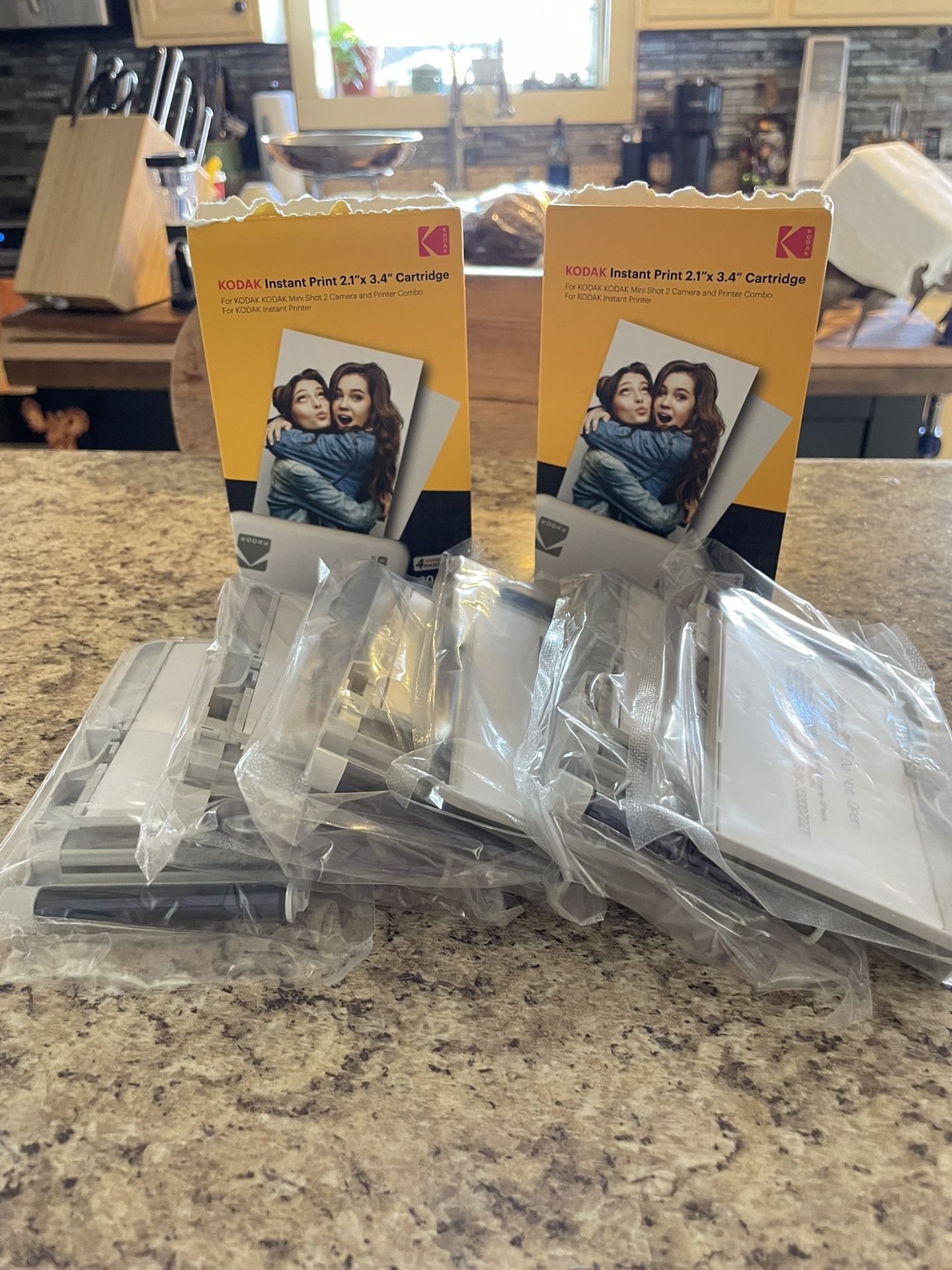 KODAK 2 Pack Of 2.1"x3.4" Instant Print Cartridge