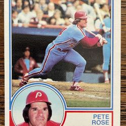 1983 Topps, Pete Rose # 100
