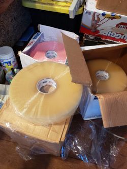 Big Roll Of Packaging Tape.
