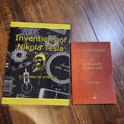 Nikola Tesla Invention Books New