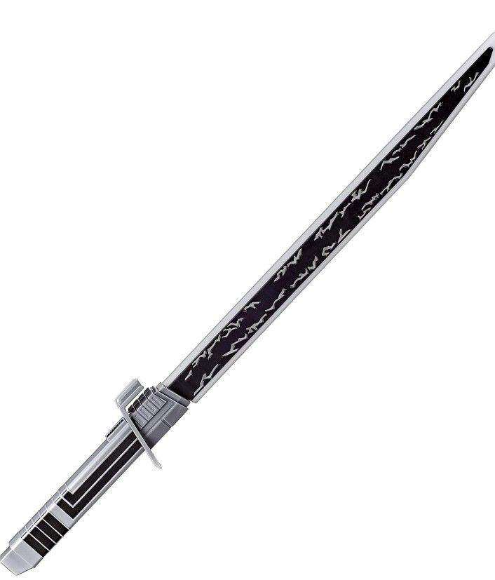 Star Wars Mandalorian Darksaber Lightsaber Toy with Electronic Lights and Sounds New in box