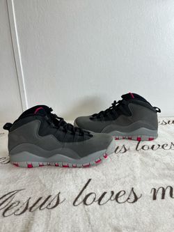 Jordan 10 GS Dark Smoke Grey size 8.5 for women