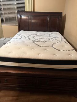Queen Bed & mattress (Need Gone ASAP)