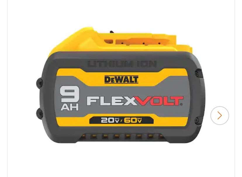 DeWalt FLEXVOLT 20V/60V MAX Lithium-Ion 9.0Ah Battery