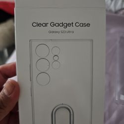 CLEAR GADGET CASE S23 ULTRA