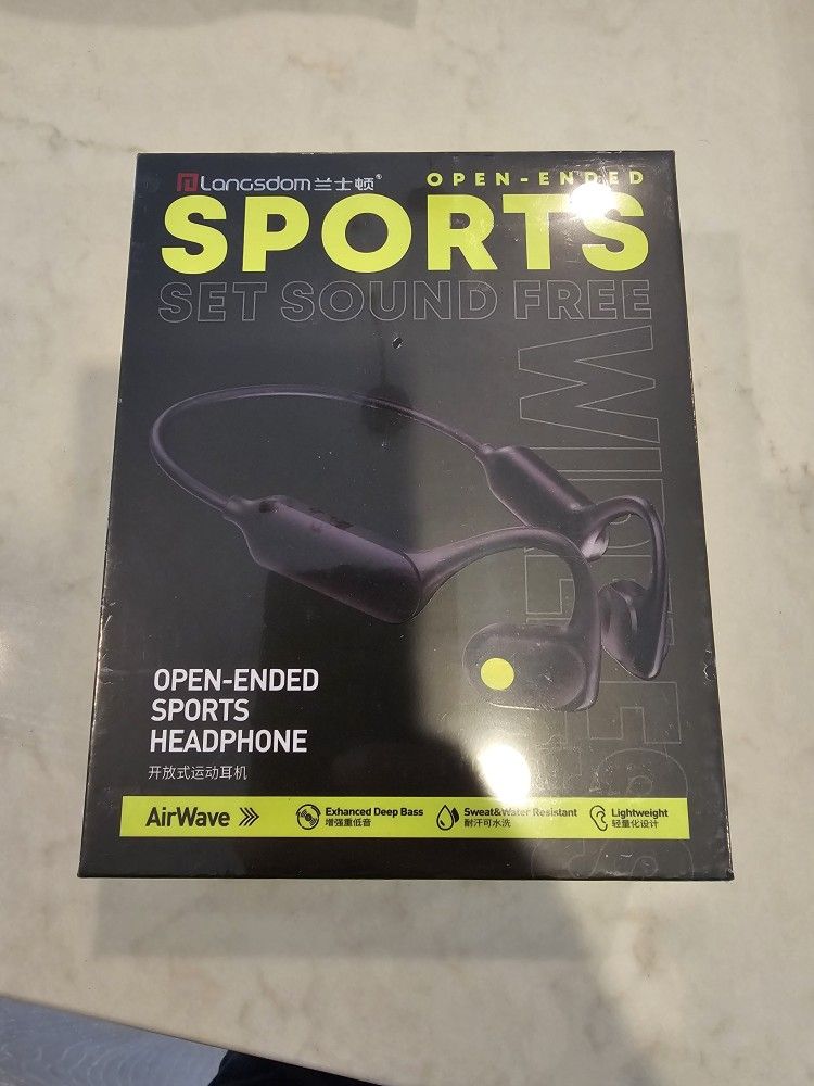 AirWave Sports Bluetooth Headphones 