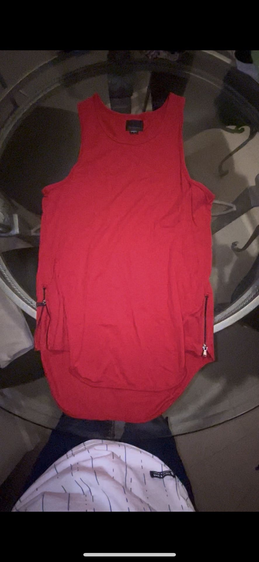 Men Shirt Zipper On The Side