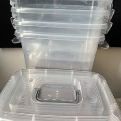 Plastic Box  with Lids