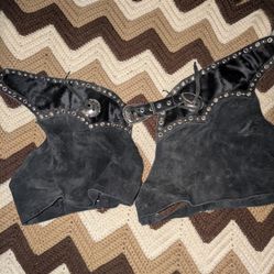 Women's Suede Short Chaps