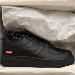 Supreme Nike Air Force 1 Low Black 