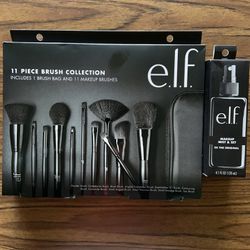 Elf Brush Collection + Makeup Mist And Set