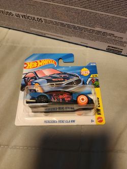 Hot Wheels Short Card Mercedes Benz cla HW
