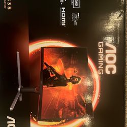 Gaming Monitor QHD 1440p 165hz 27” Curved