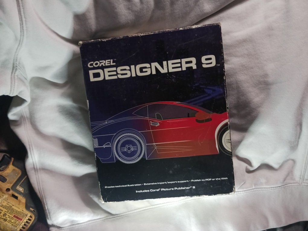 Corel Designer 9 (Never Used) + Corel Picture Publisher