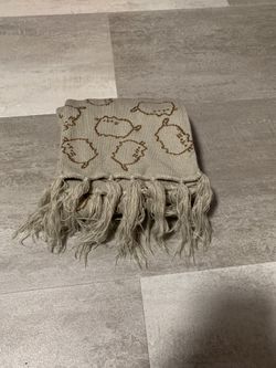 Pusheen Cat Grey Scarf 