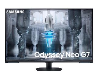 SAMSUNG 43" Odyssey Neo G7 Series 4K UHD Smart Gaming Monitor, 144Hz, 1ms, VESA Display HDR600, Quantum Matrix Technology, AMD FreeSync Premium Pro, L