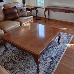 3 Pieces Coffee Table, Side Table and Entry / Sofa Table