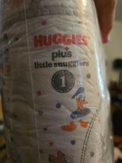 Size 1 huggies unopened