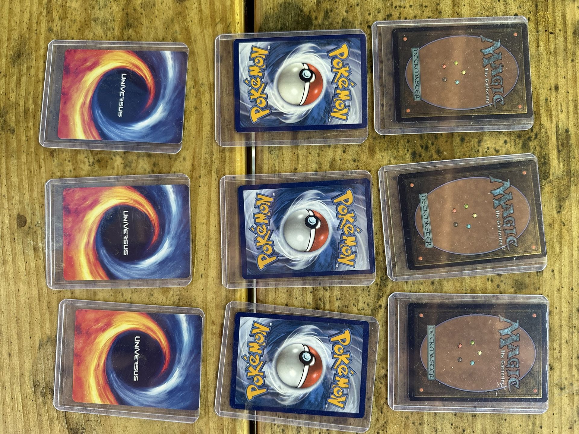 Magic, Pokémon, & Universus Trading Cards