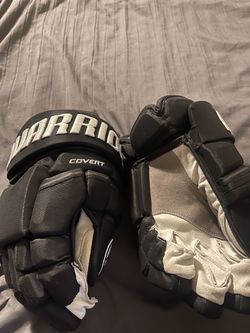 NEW Warrior Covert QRE (pro-stock) hockey gloves- Anaheim Size 13