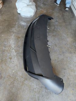 2026 Tesla Model Y Juniper Rear Bumper textured  black