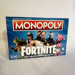 New Sealed Fortnite Monopoly 
