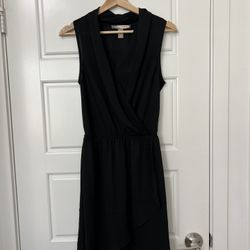 Flowy Black Mini Dress