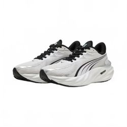 Size 8 Women's Puma Velocity Nitro 4 - White/Black - 311141 02 - Box Damage