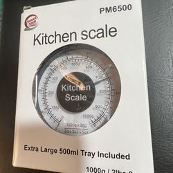 Mini Analog Kitchen Food Scale PM6500 w/ Removable Measuring Tray (Brand New)