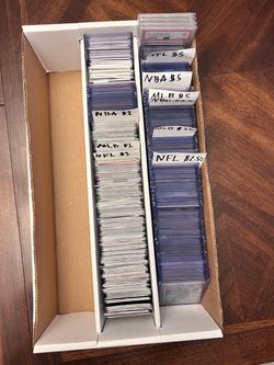 Sports card bin/lot ~$1200 value