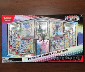 TRADE Prismatic Evolutions Premium Figure Collection - 11 Packs TRADE
