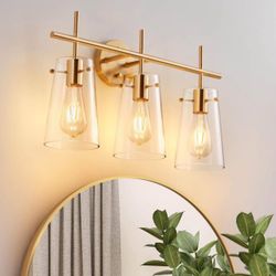 Gold Light Fixture